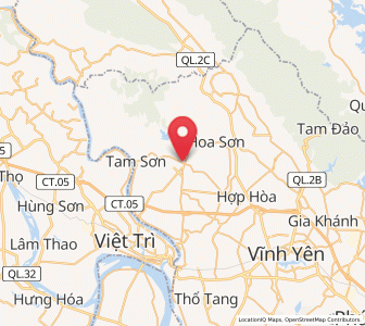 Map of Lập Thạch, Vĩnh Phúc
