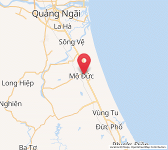 Map of Mộ Đức, Quảng Ngãi Province