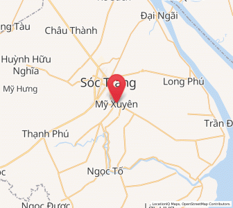 Map of Mỹ Xuyên, Sóc Trăng