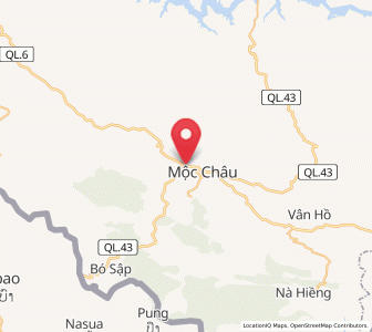 Map of Mộc Châu, Sơn La