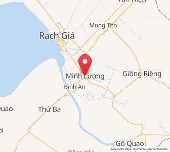 Map of Minh Lương, Kiến Giang