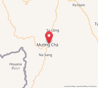 Map of Mường Chà, Ðiện Biên