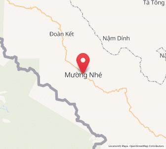 Map of Mường Nhé, Ðiện Biên