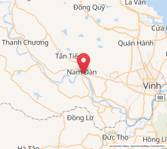Map of Nam Đàn, Nghệ An