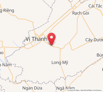 Map of Nàng Mau, Hậu Giang