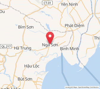 Map of Nga Sơn, Thanh Hóa