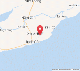 Map of Ngọc Hiển, Cà Mau