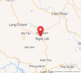 Map of Ngọc Lặc, Thanh Hóa