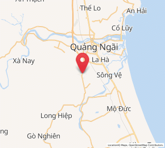 Map of Nghĩa Hành, Quảng Ngãi Province
