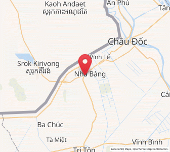Map of Nhà Bàng, An Giang
