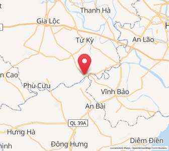 Map of Ninh Giang, Hải Dương