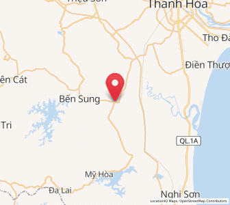 Map of Nông Cống, Thanh Hóa