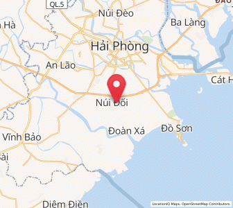 Map of Núi Đối, Haiphong