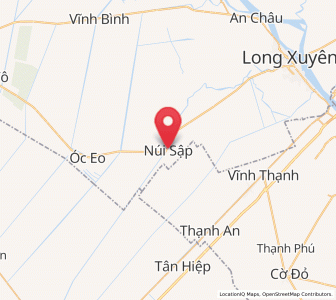 Map of Núi Sập, An Giang