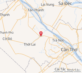 Map of Ô Môn, Can Tho