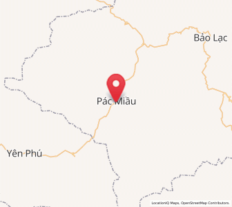 Map of Pác Miầu, Cao Bằng