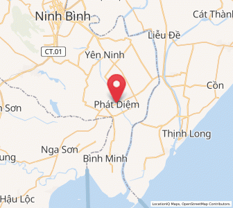 Map of Phát Diệm, Ninh Bình