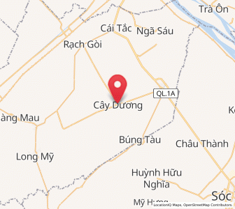 Map of Phụng Hiệp, Hậu Giang