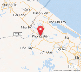 Map of Phong Điền, Thừa Thiên-Huế
