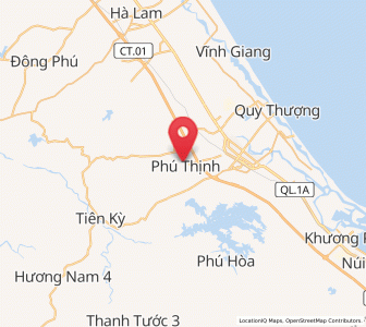 Map of Phú Ninh, Quảng Nam