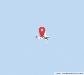 Map of Phú Quý, Lâm Đồng