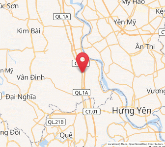 Map of Phú Xuyên, Hanoi