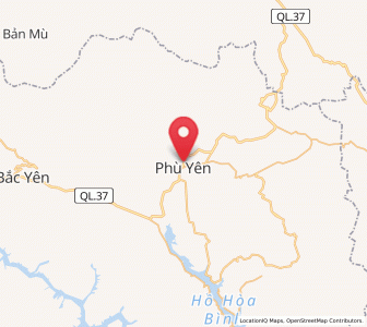 Map of Phù Yên, Sơn La