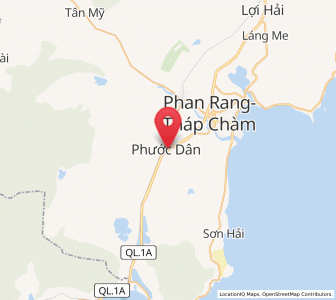 Map of Phước Dân, Ninh Thuận