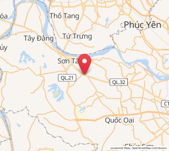 Map of Phúc Thọ, Hanoi