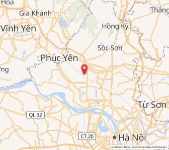 Map of Quang Minh, Hanoi