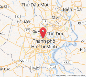 Map of Quận Bình Thạnh, Ho Chi Minh