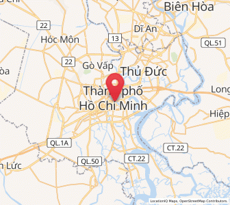 Map of Quận Bốn, Ho Chi Minh