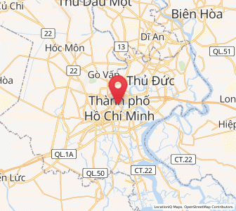 Map of Quận Một, Ho Chi Minh