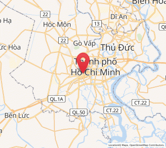 Map of Quận Năm, Ho Chi Minh