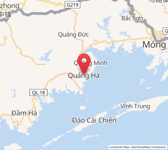 Map of Quảng Hà, Quảng Ninh
