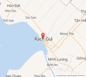 Map of Rạch Giá, Kiến Giang