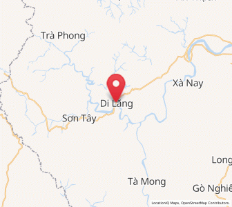 Map of Sơn Hà, Quảng Ngãi Province