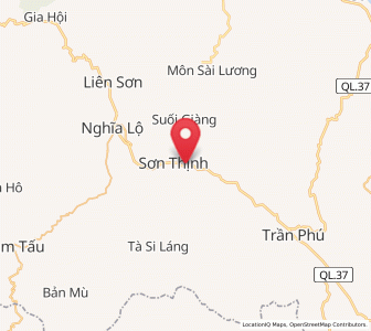 Map of Sơn Thịnh, Yên Bái