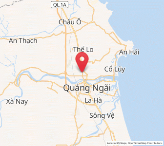 Map of Sơn Tịnh, Quảng Ngãi Province