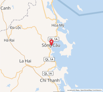 Map of Sông Cầu, Phú Yên