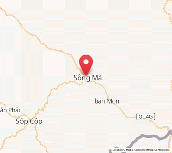 Map of Sông Mã, Sơn La