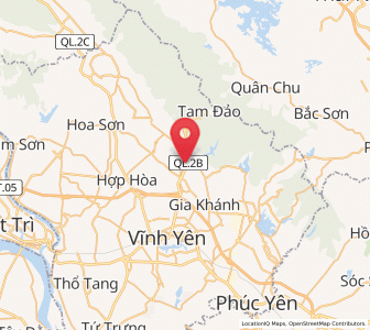 Map of Tam Đảo, Vĩnh Phúc