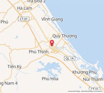 Map of Tam Kỳ, Quảng Nam