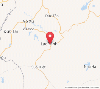 Map of Tánh Linh, Bình Thuận