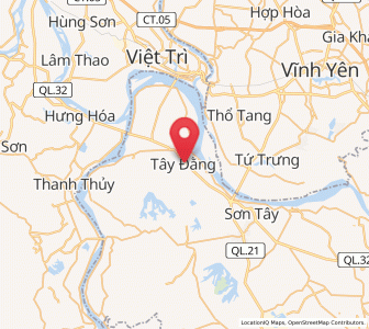 Map of Tây Đằng, Hanoi
