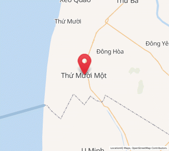 Map of Thứ Mười Một, Kiến Giang