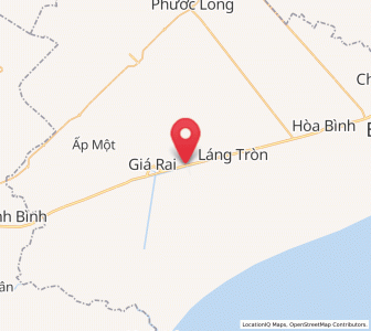 Map of Thị Trấn Giá Rai, Bạc Liêu