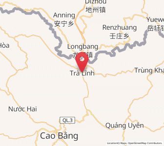 Map of Thị Trấn Hùng Quốc, Cao Bằng