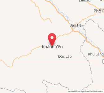 Map of Thị Trấn Khánh Yên, Lào Cai