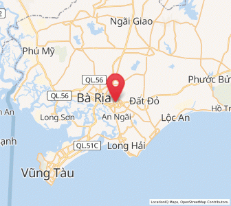 Map of Thị Trấn Long Điền, Bà Rịa-Vũng Tàu